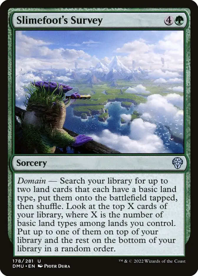 Slimefoot s Survey (Dominaria United)