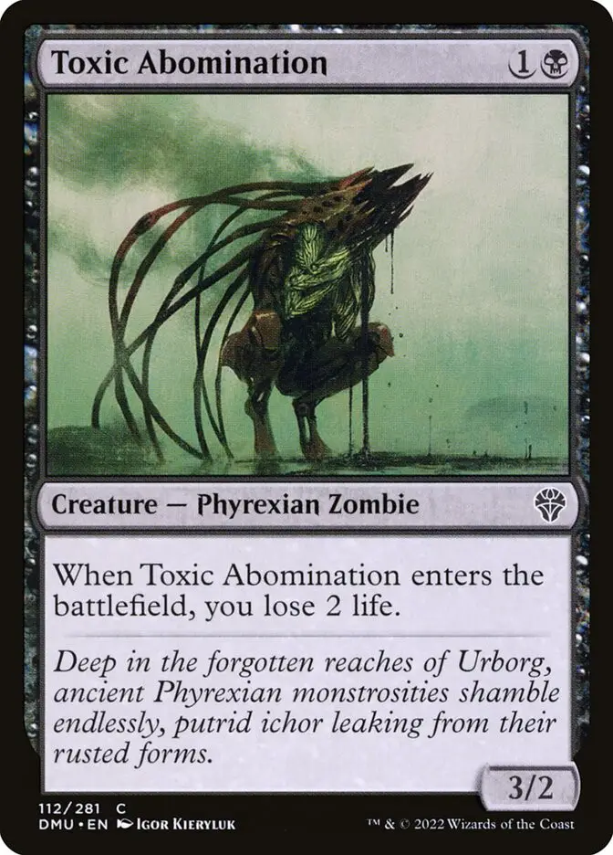 Toxic Abomination (Dominaria United)