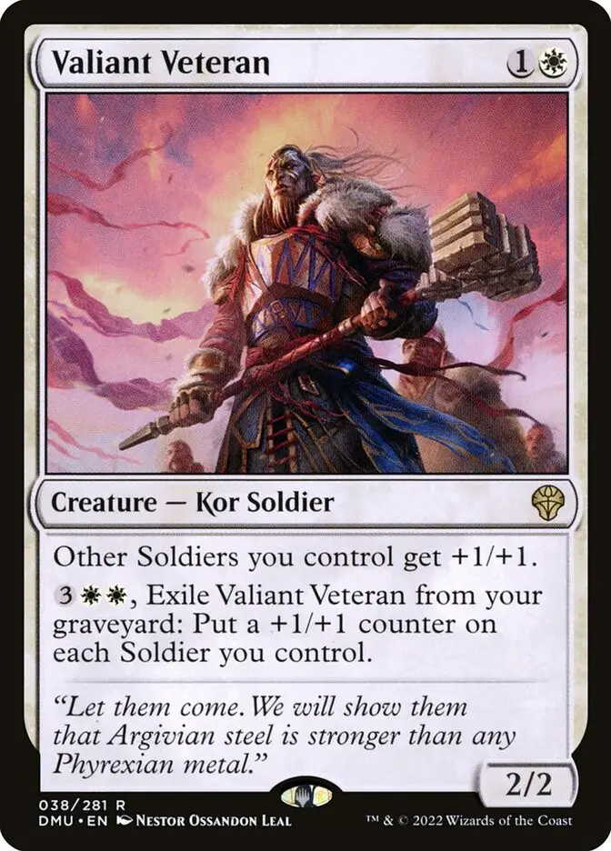 Valiant Veteran (Dominaria United)