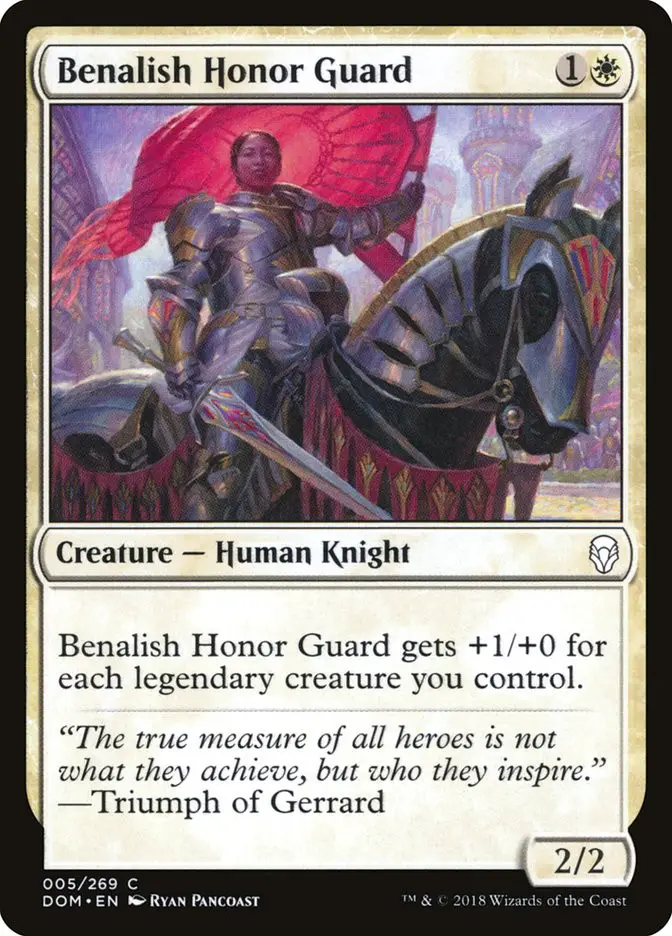 Benalish Honor Guard (Dominaria)