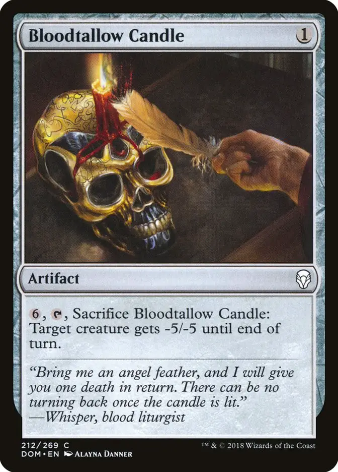 Bloodtallow Candle (Dominaria)