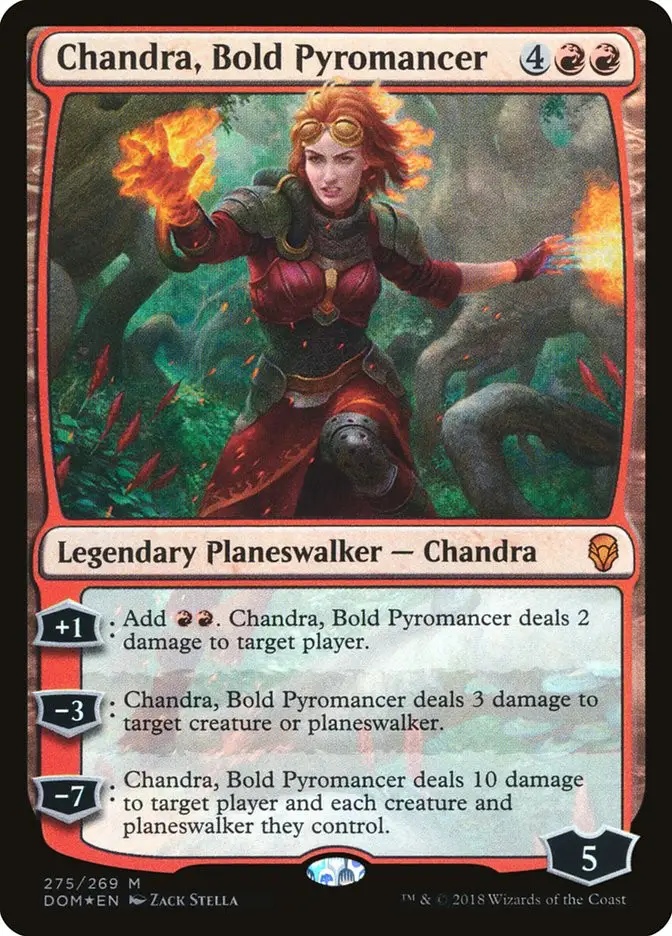 Chandra  Bold Pyromancer (Dominaria)