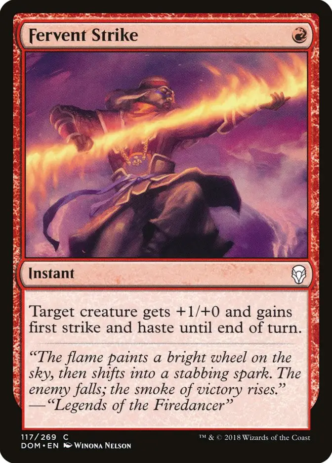 Fervent Strike (Dominaria)