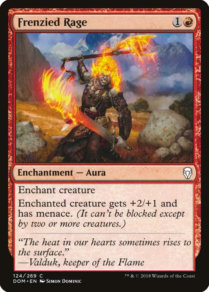 Frenzied Rage (Dominaria)