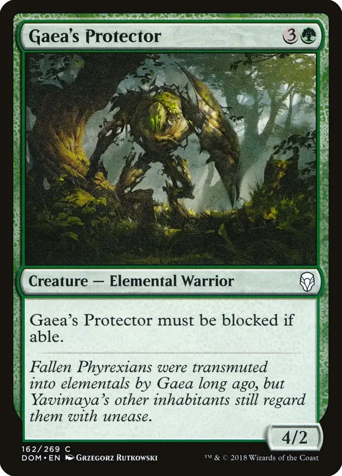 Gaea s Protector (Dominaria)