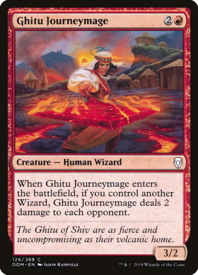 Ghitu Journeymage (Dominaria)
