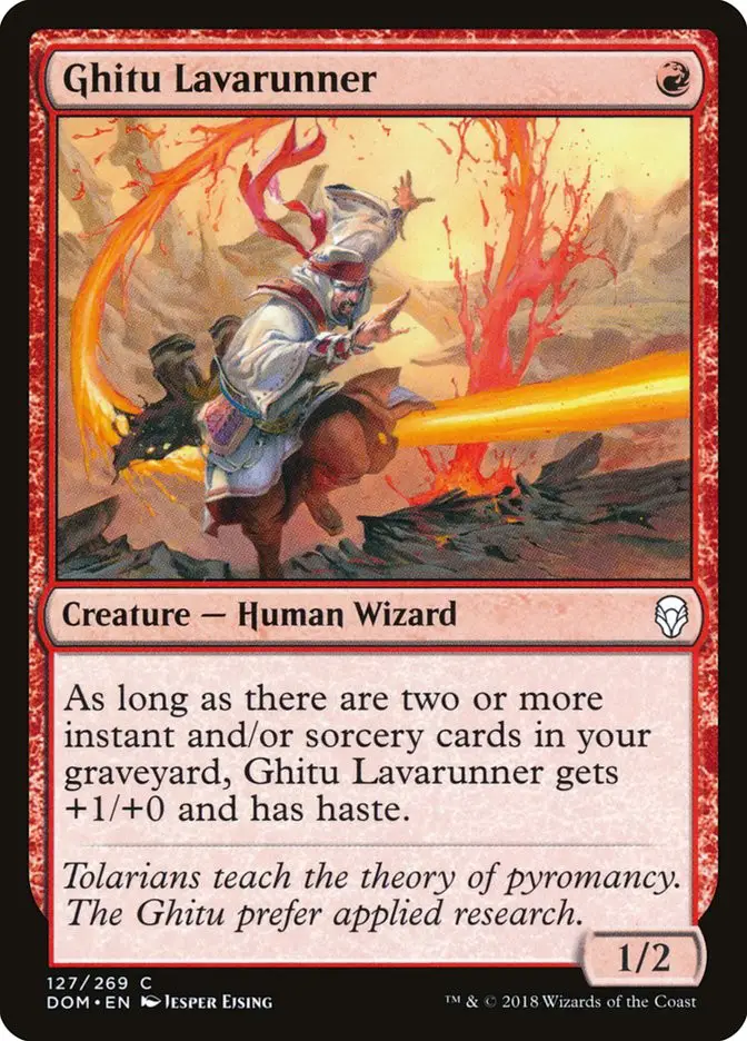 Ghitu Lavarunner (Dominaria)