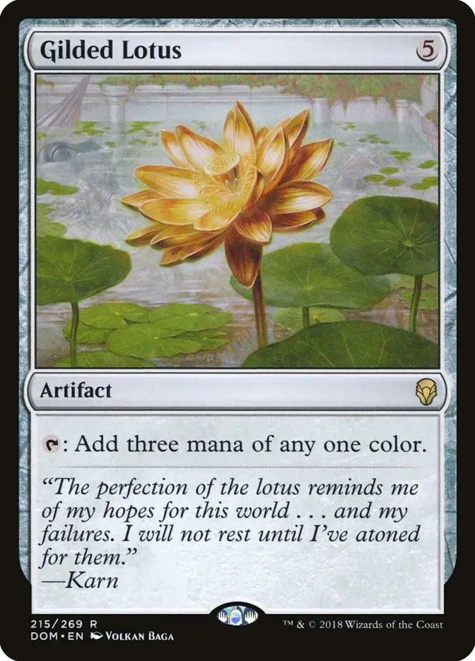 Gilded Lotus (Dominaria)