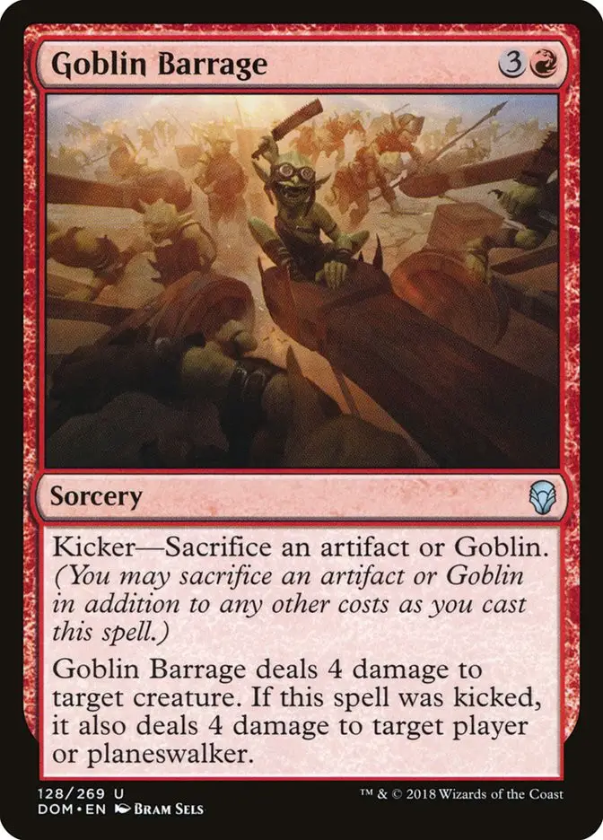 Goblin Barrage (Dominaria)