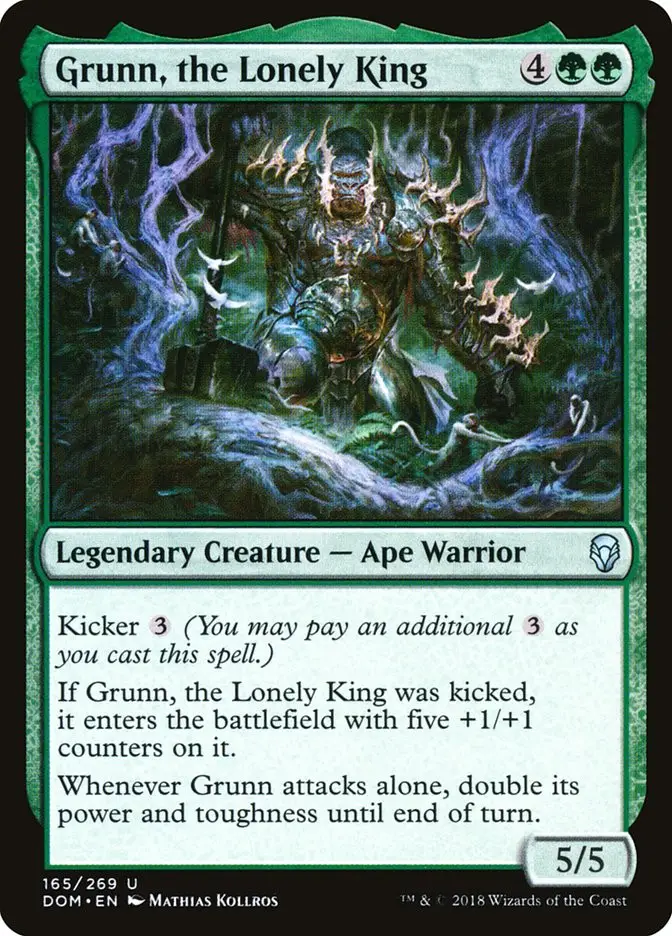 Grunn  the Lonely King (Dominaria)