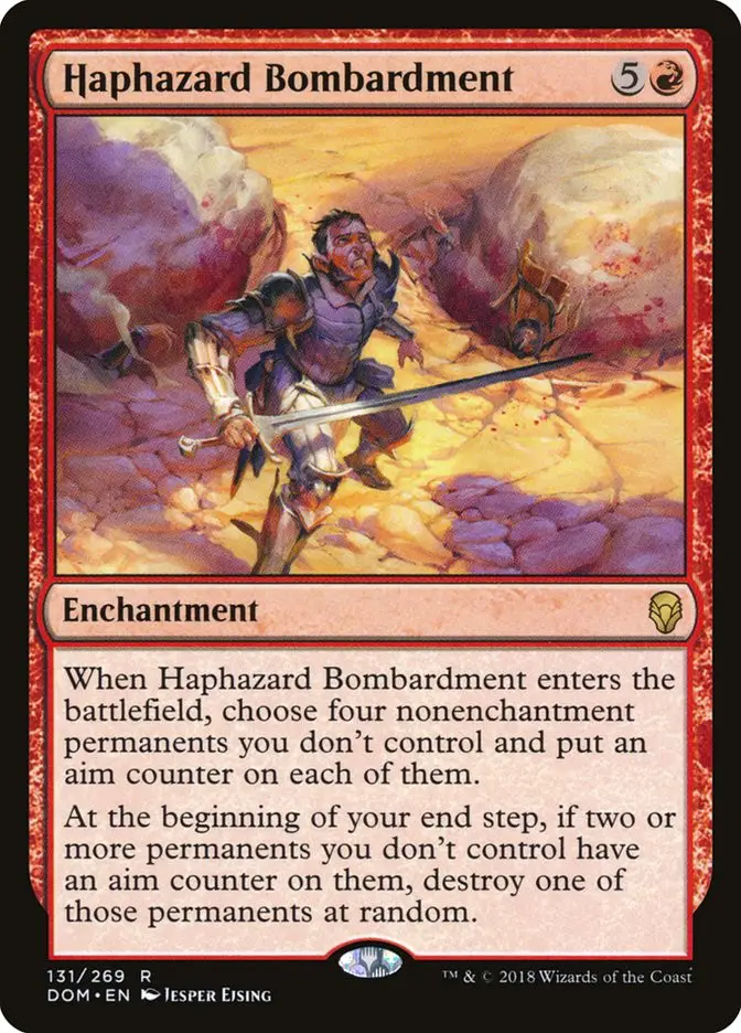 Haphazard Bombardment (Dominaria)