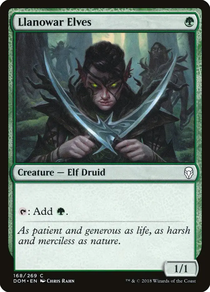 Llanowar Elves (Dominaria)