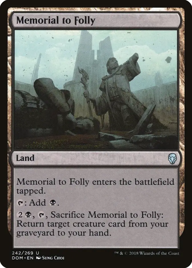 Memorial to Folly (Dominaria)