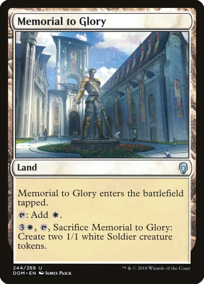Memorial to Glory (Dominaria)