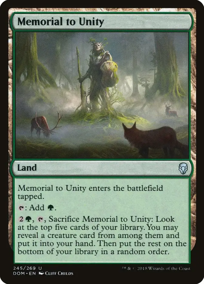 Memorial to Unity (Dominaria)