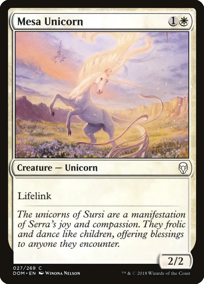 Mesa Unicorn (Dominaria)