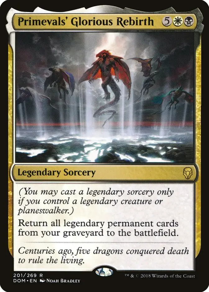 Primevals  Glorious Rebirth (Dominaria)