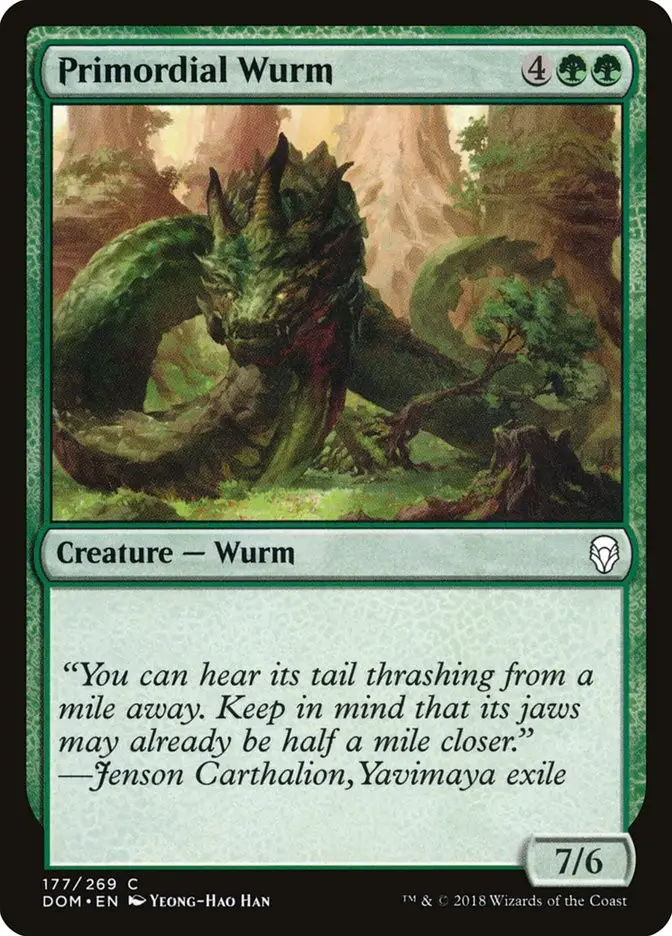 Primordial Wurm (Dominaria)