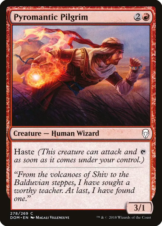 Pyromantic Pilgrim (Dominaria)