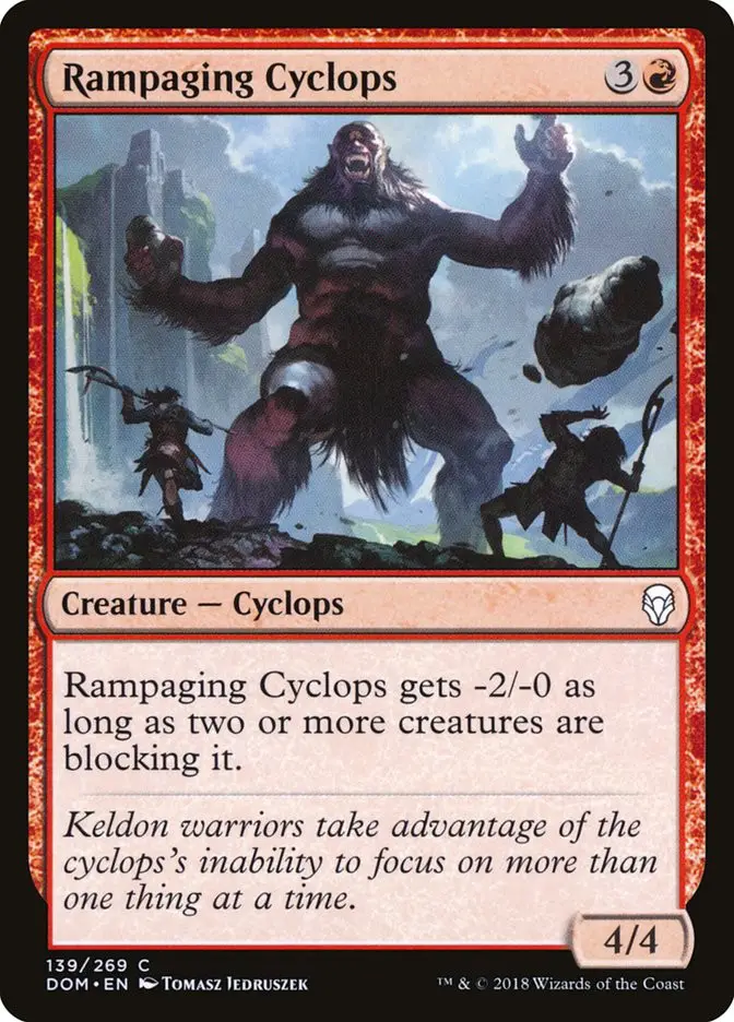 Rampaging Cyclops (Dominaria)