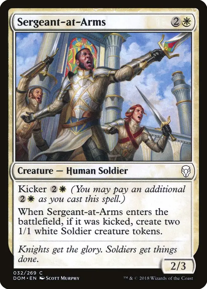 Sergeant at Arms (Dominaria)