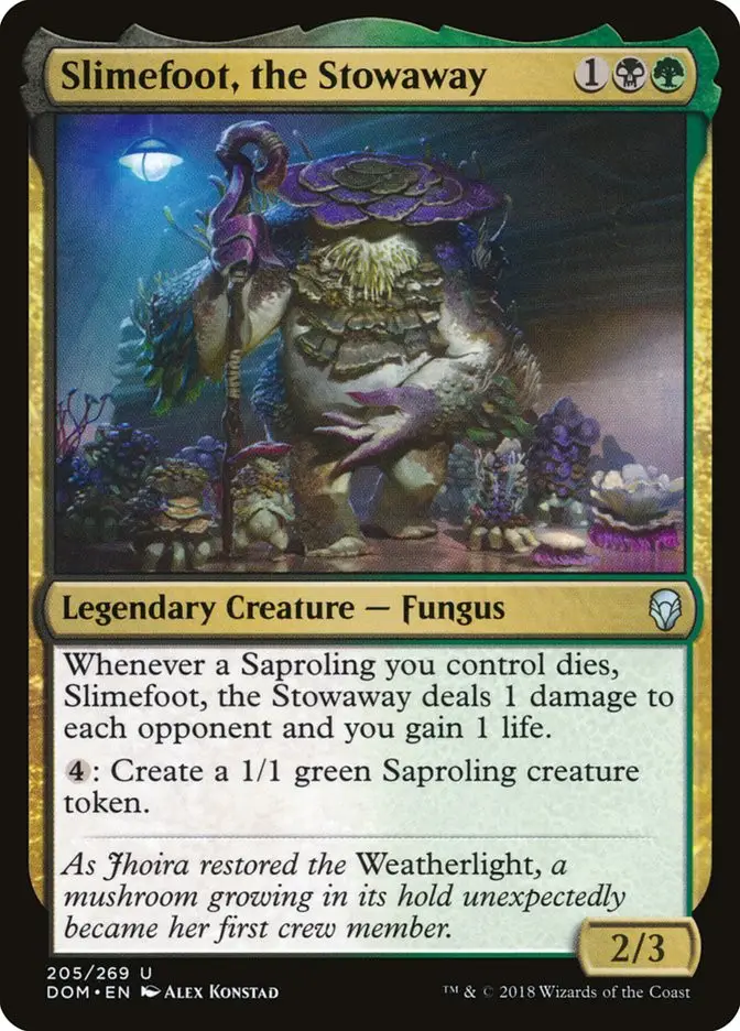 Slimefoot  the Stowaway (Dominaria)