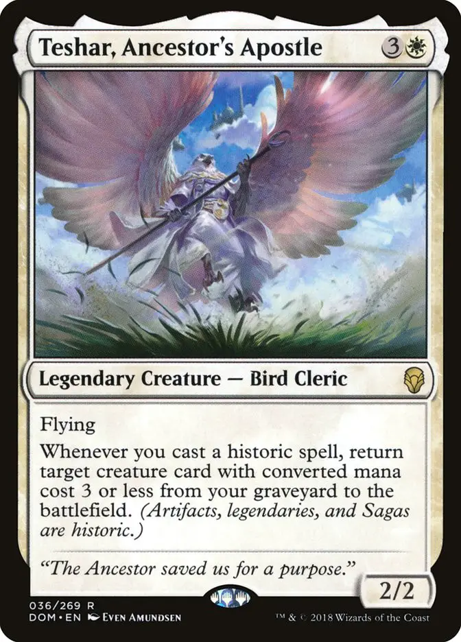 Teshar  Ancestor s Apostle (Dominaria)