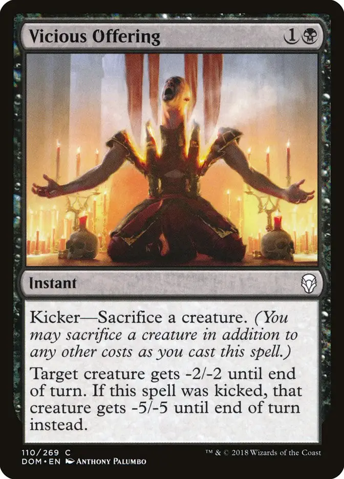 Vicious Offering (Dominaria)