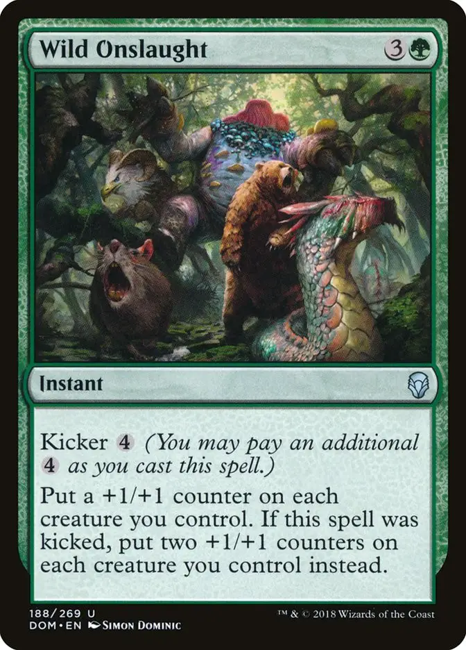 Wild Onslaught (Dominaria)