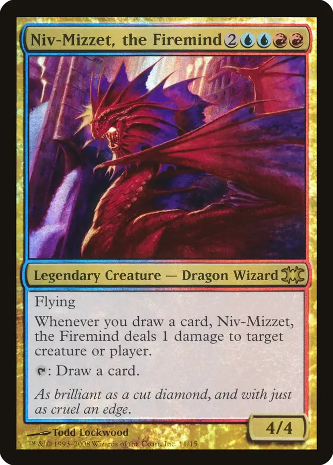 Niv Mizzet  the Firemind (From the Vault: Dragons)