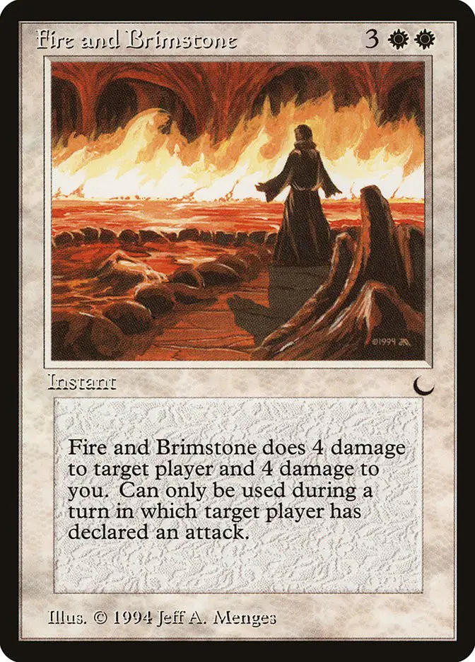 Fire and Brimstone (The Dark)