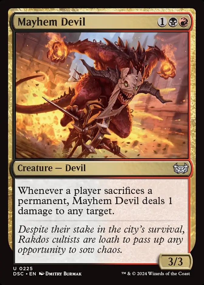 Mayhem Devil (Duskmourn: House of Horror Commander)