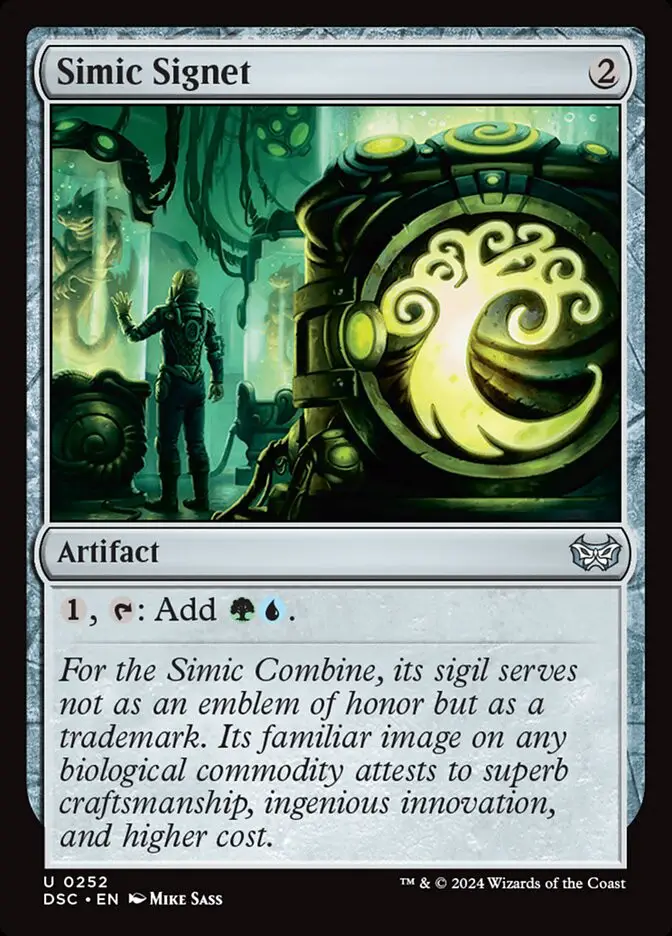 Simic Signet (Duskmourn: House of Horror Commander)