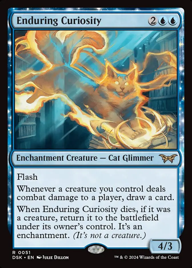 Enduring Curiosity (Duskmourn: House of Horror)