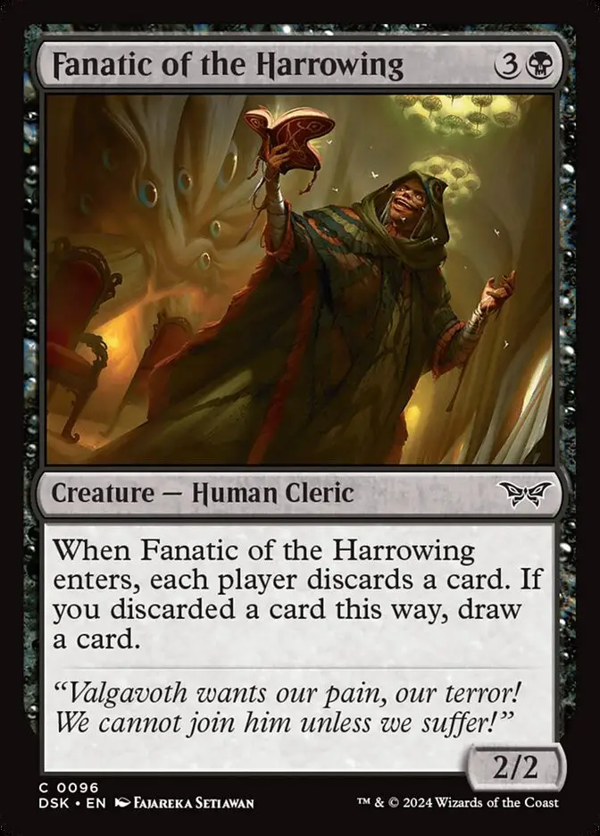 Fanatic of the Harrowing (Duskmourn: House of Horror)
