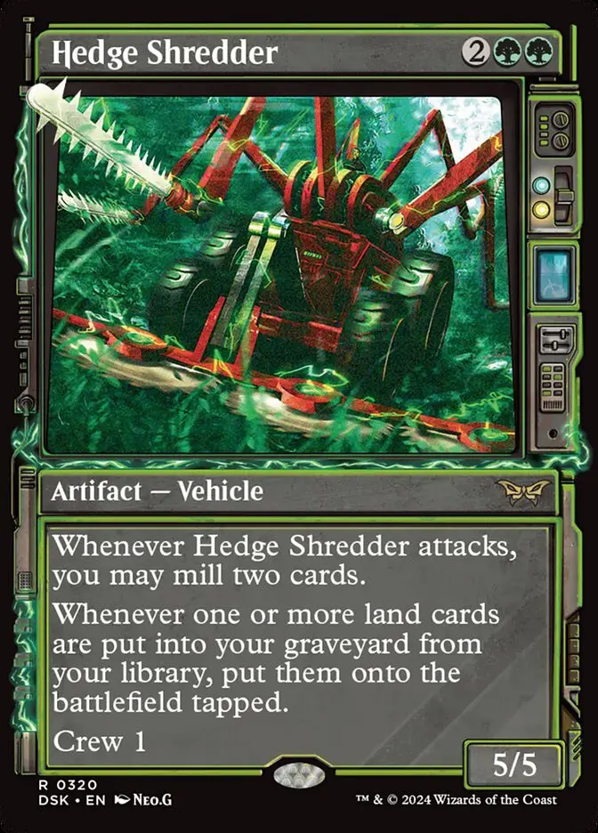 Hedge Shredder (Duskmourn: House of Horror)