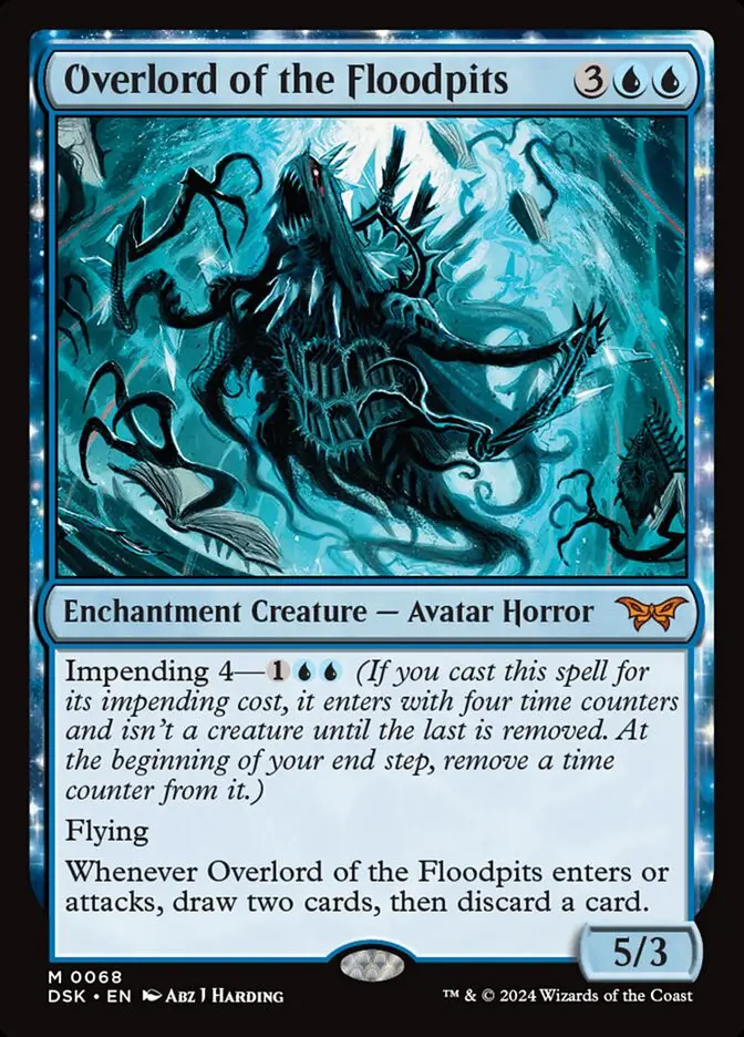 Overlord of the Floodpits (Duskmourn: House of Horror)