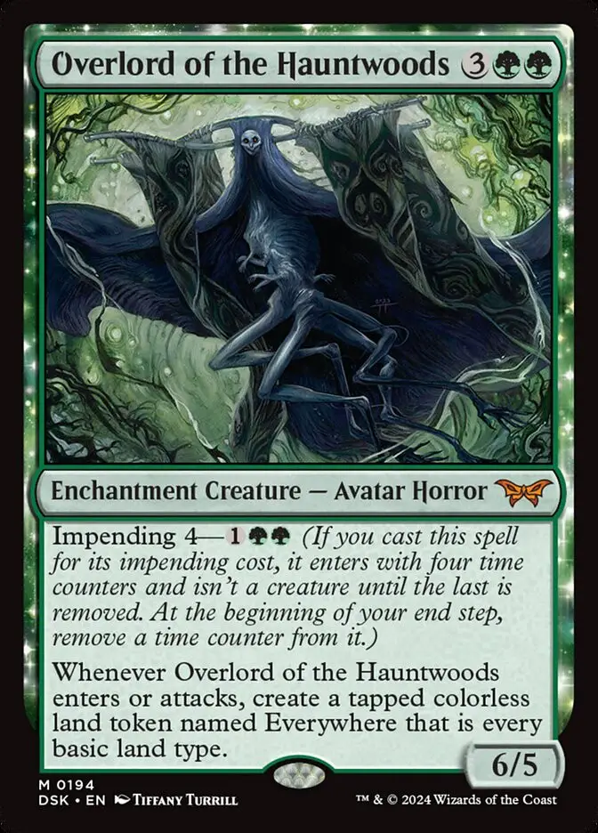 Overlord of the Hauntwoods (Duskmourn: House of Horror)
