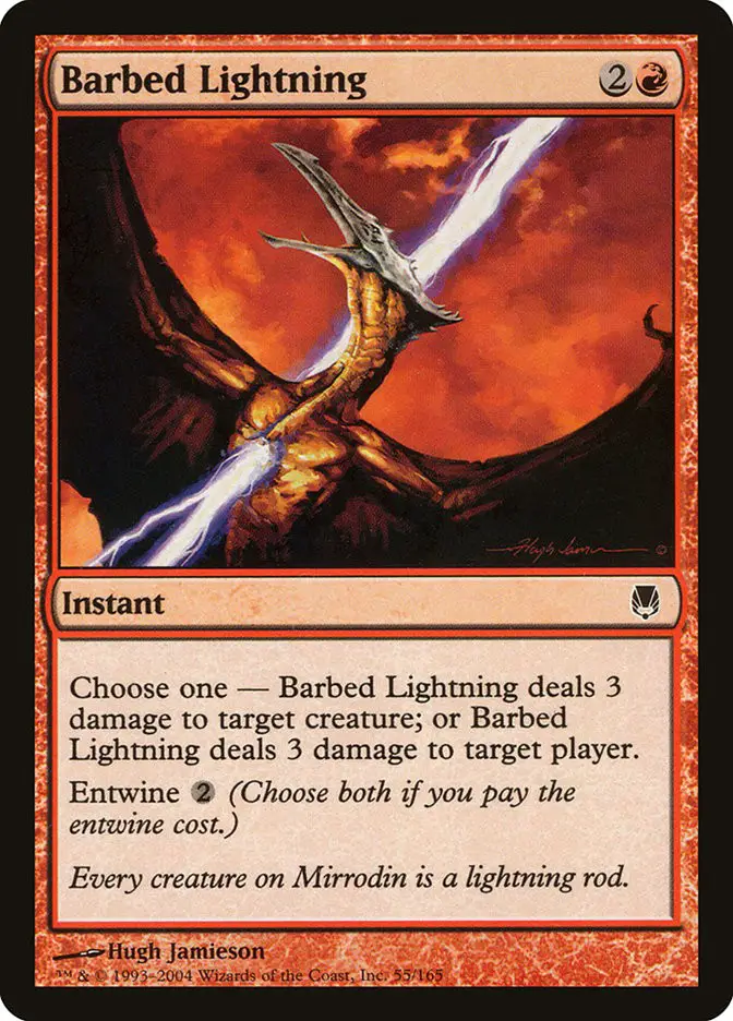 Barbed Lightning (Darksteel)