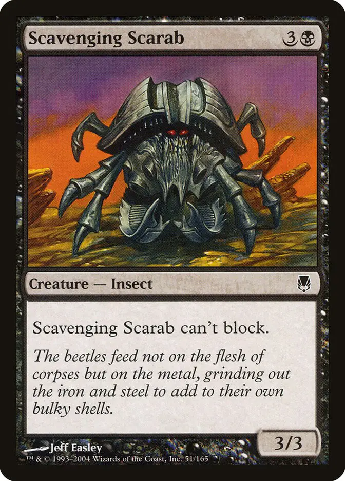 Scavenging Scarab (Darksteel)