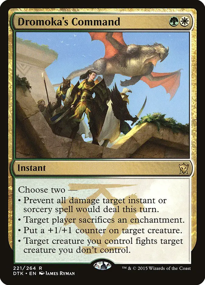 Dromoka s Command (Dragons of Tarkir)