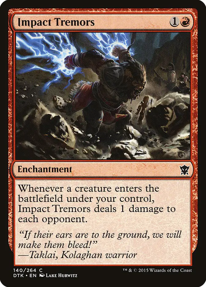 Impact Tremors (Dragons of Tarkir)