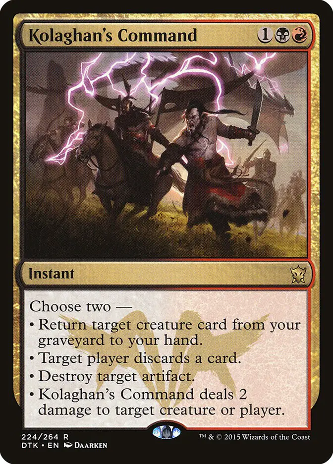 Kolaghan s Command (Dragons of Tarkir)