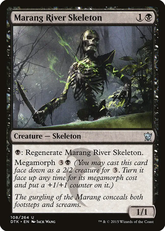 Marang River Skeleton (Dragons of Tarkir)