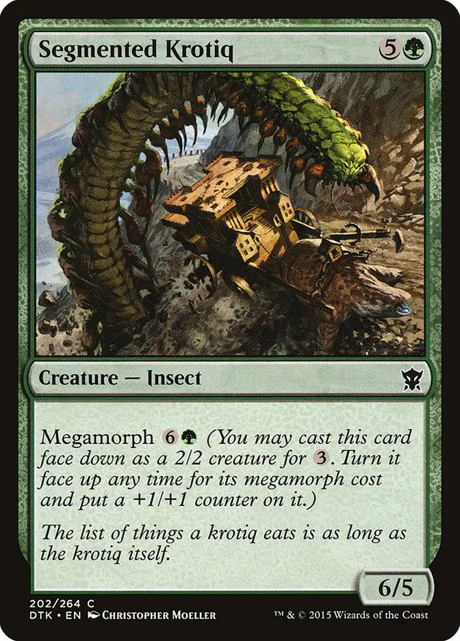 Segmented Krotiq (Dragons of Tarkir)