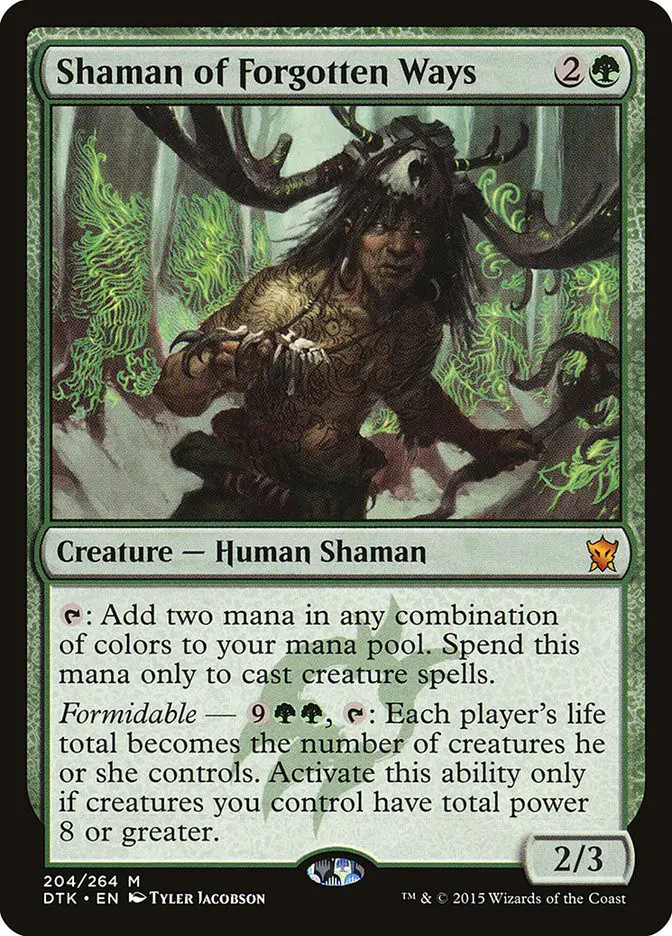 Shaman of Forgotten Ways (Dragons of Tarkir)