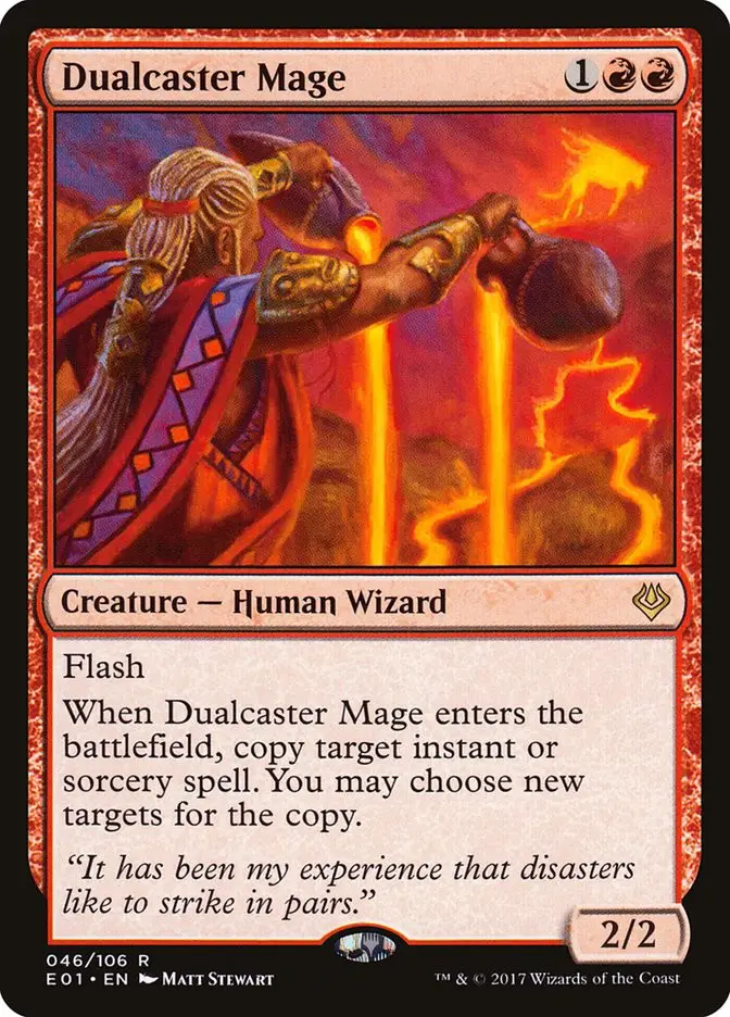 Dualcaster Mage (Archenemy: Nicol Bolas)