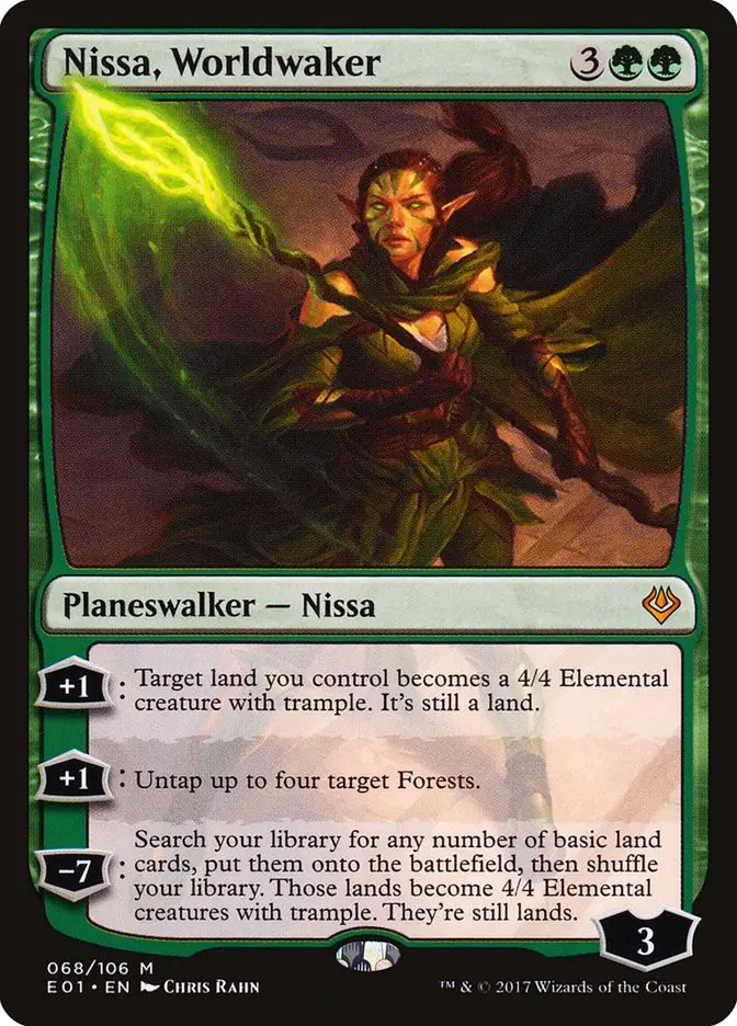Nissa  Worldwaker (Archenemy: Nicol Bolas)
