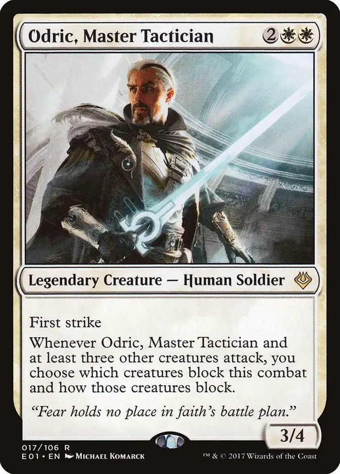 Odric  Master Tactician (Archenemy: Nicol Bolas)