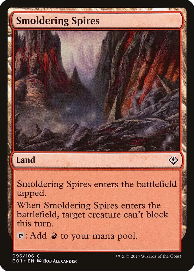 Smoldering Spires (Archenemy: Nicol Bolas)